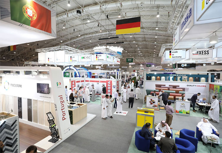 Szaúd építőanyagok és infrastruktúra-kiállítás-